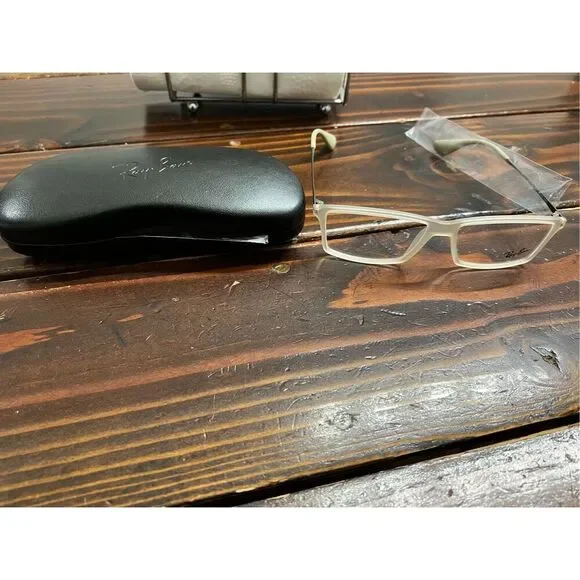 Ray Ban Matthew RB7021 5369 55014 140 Rectangle Eyeglass Frames w/Case